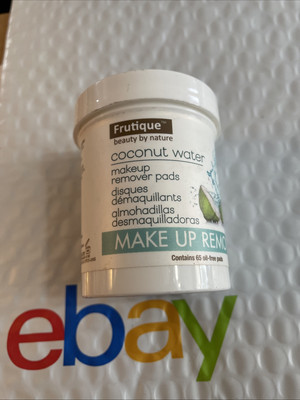 sealed Frutique beauty by nature  Coconut Water Hydrating Makeup Remover 65 Pads