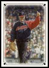 2007 Upper Deck Masterpieces #76 Bill Clinton