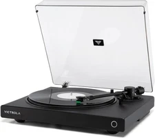 Victrola Wave – Bluetooth Turntable with Auracast – 2-Speed Vinyl Record Player