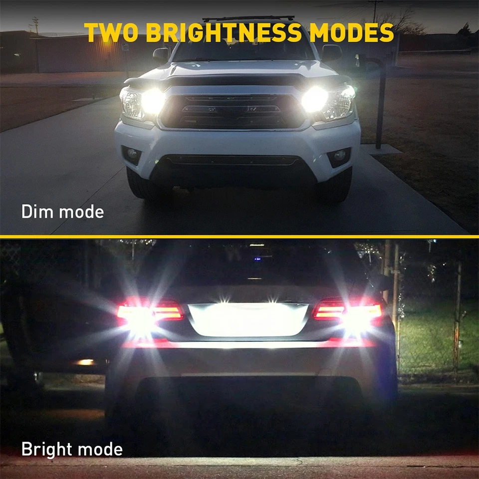 2-20PC AUXITO Turn Signal Light White 7443 LED Bulb for 03-17 Honda Accord Civic - Изображение 3 из 4