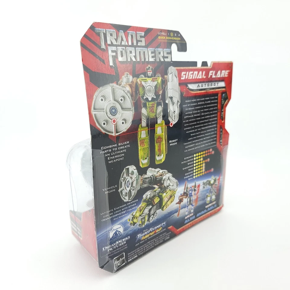 Transformers Signal Flare New Movie Scout Class 2007 Sealed - Image 3 of 4