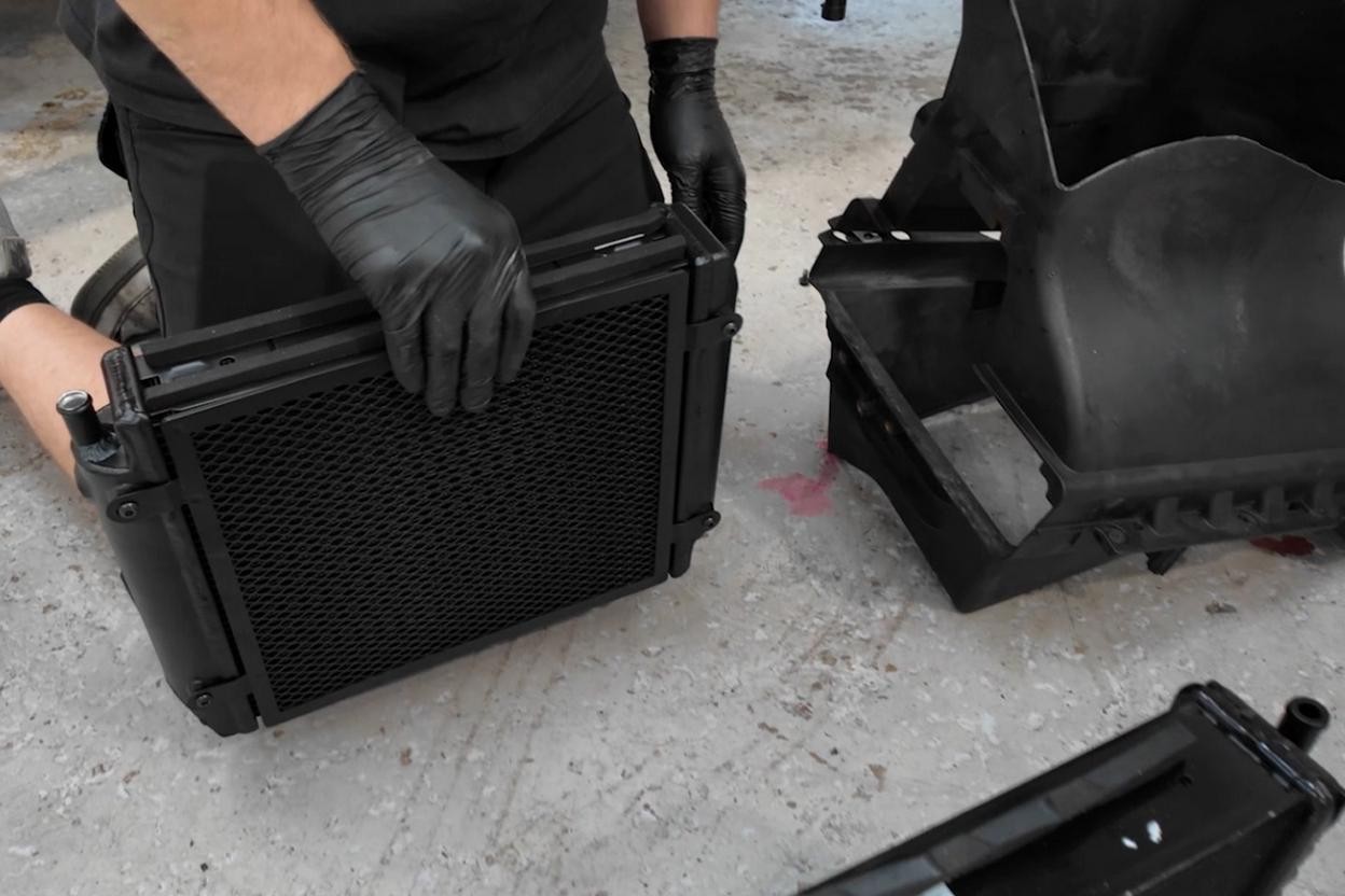 McLaren 720S Heat exchanger