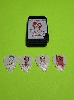 Panic at the Disco -  Death of a Bachelor VIP Tour Package Guitar Pick Set W Tin