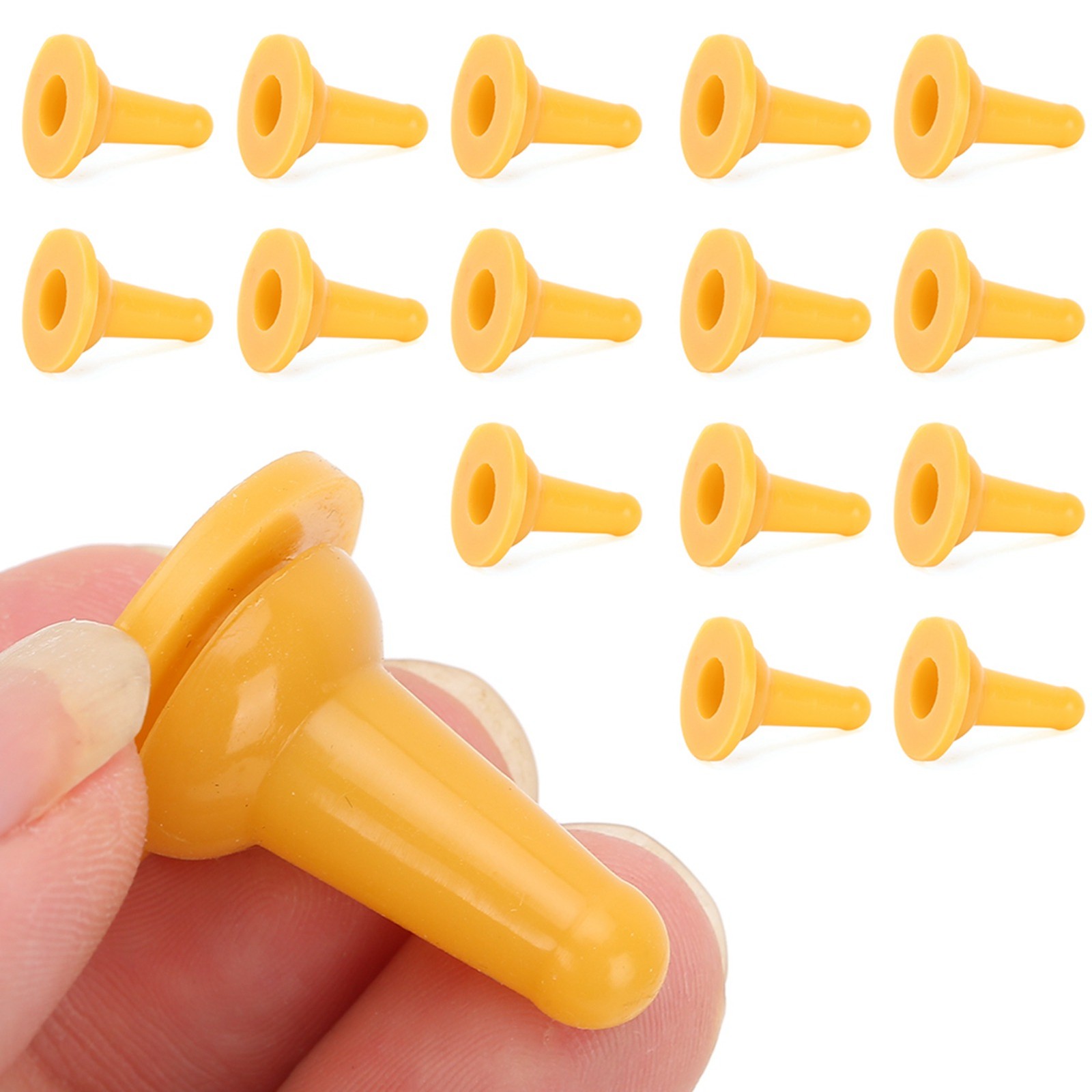 15Pcs Pet Cat Dog Silicone Safety Soft Nurse FeedingBottle Feeder Nipple Accesso