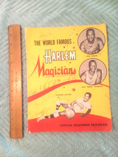 Vintage Signed By most. Harlem Magicians Souvenir Program, 1962, M. Haynes,
