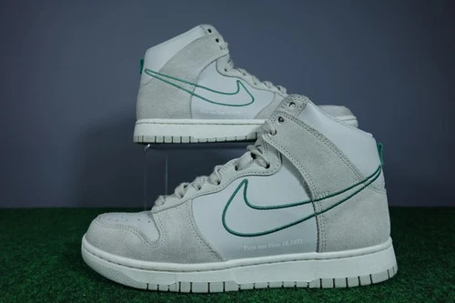 Nike Dunk High Shoes Mens Size 10 Summit White Pro Green First Use DH0960-001