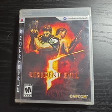Resident Evil 5 PS3  Black Label  Sealed First Print PlayStation 3 (2009)