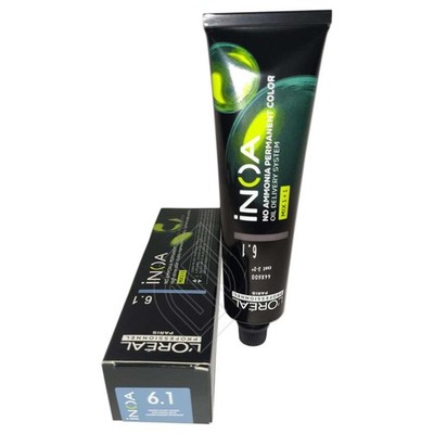 Loreal Inoa #6.1 No Ammonia Permanent Hair Color Original-6.1/6B 2oz