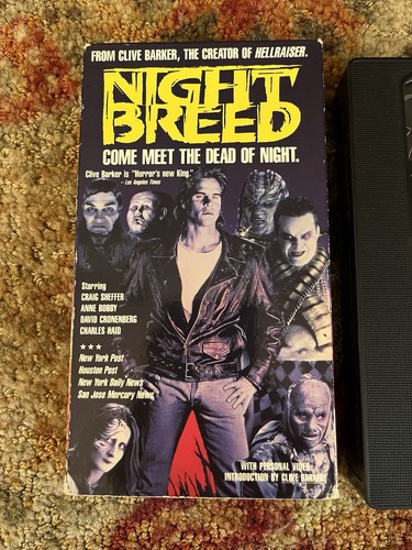 NIGHTBREED (1990) — Clive Barker Cult Classic — Original VHS — Media Home Video - Picture 2 of 8