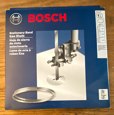 Bosch BS9312-4WA Band Saw Blade 93-1/2in x 1/2in Steel 4 TPI Wood/Metal
