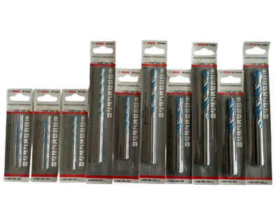Bosch Robust Line CYL-9 MultiConstruction Bohrerset 10-tlg.