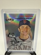 2023 Topps Chrome Platinum Anniversary #169 Ford Proctor Rookie card. rookie card picture