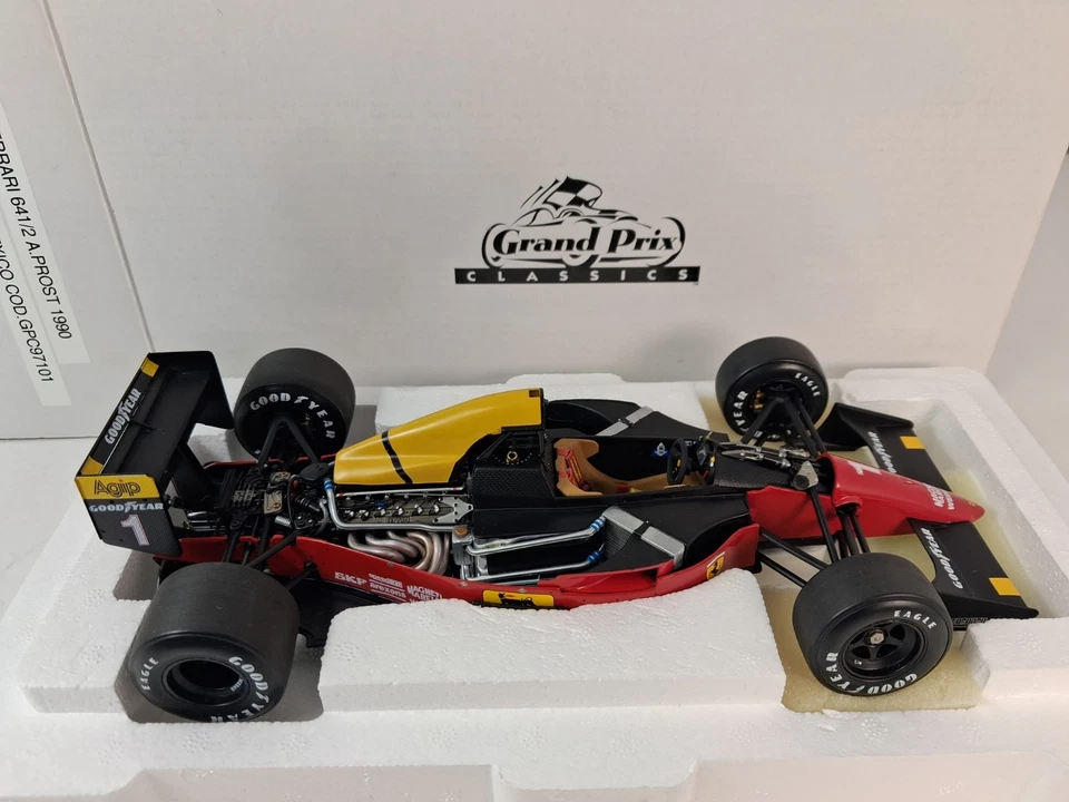 Exoto Ferrari 641/2 #1 Alain Prost winner Mexico GP 1990 1/18 97101 - Immagine 2 di 4