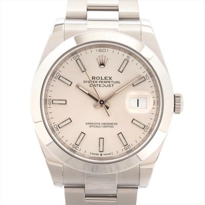 Rolex Datejust 41 126300 SS SS AT Silver-Face