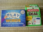 Play on Words & Monopoly Deal Card Game (Both Complete & in Excellent Condition)