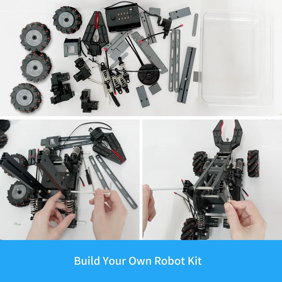 Robotic Arm Kit, STEM Toys for Boys Age 8-12, 3 in1 Electronic Robotic Arm/Tr... - Image 4 of 4