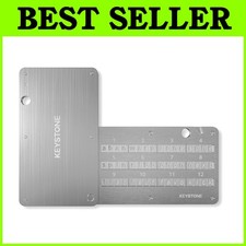 Secure Crypto Seed Storage - Steel Capsule for Ledger