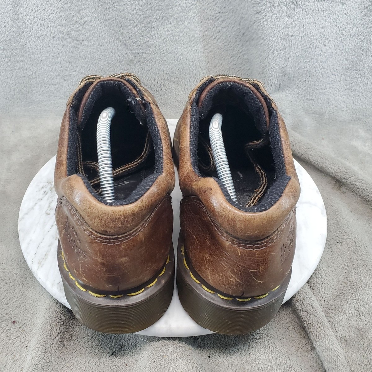 Dr. Martens Shoes Mens 11 Brown Leather Y2K Chunky Oxford  display picture 1