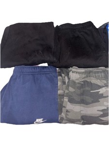 Men’s Sweatpants Lot Black Blue Gray Camouflage Elastic Waist Activewear