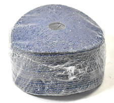25 Pack Blue Abrasive Grinding Sanding Discs 5" Dia Zirconia Resin Hardware