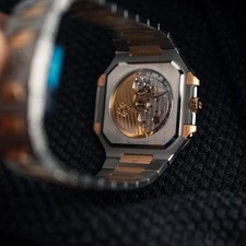 2024 Patek Philippe Cubitus 5821/1AR-001 Stainless Steel Rose Gold Blue Dial 8