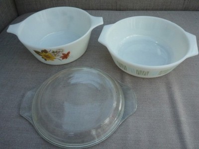 VINTAGE PYREX KASSEROLLE OFENFORMEN AV