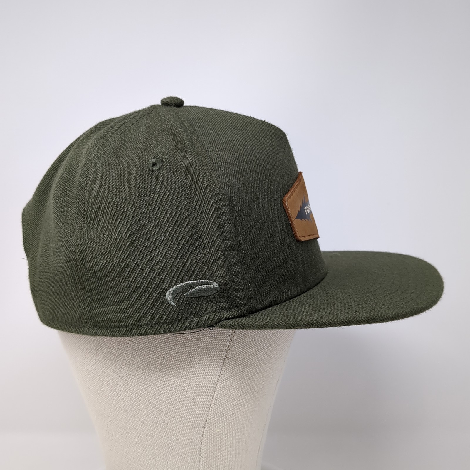 Foresters Patch Snapback Hat Green One Size Solid… - image 5
