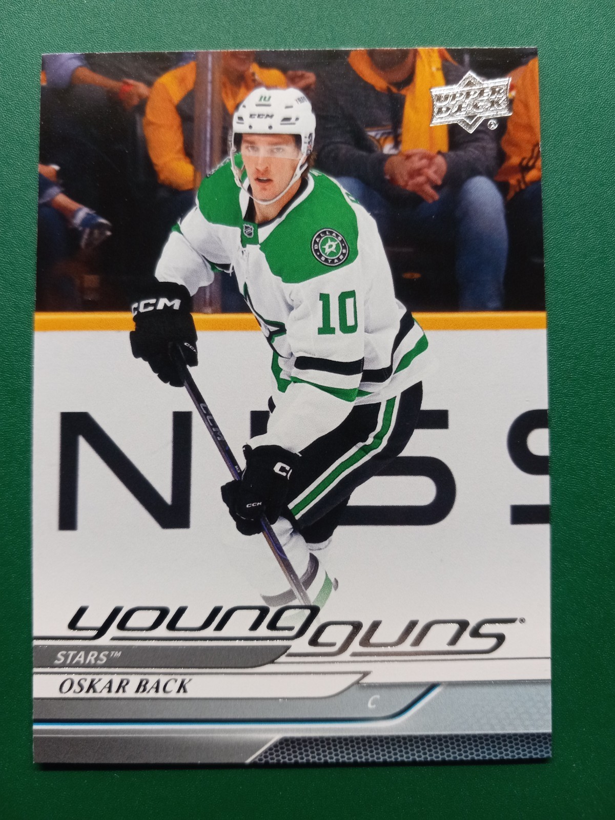 2024-25 Upper Deck Series 2 Young Guns #465 Oskar Back Rookie Card