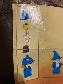 LEGO 6020 Instruction Manual Only Magic Shop 1993 Castle Dragon Knights Wizard