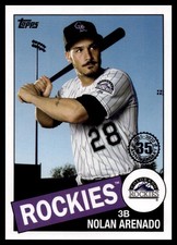 2020 Topps #85-41 Nolan Arenado 1985 35th Anniversary (Series One)