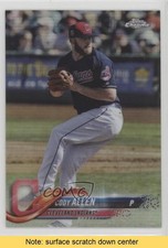 2018 Topps Chrome Refractor Cody Allen #161 READ 0c4