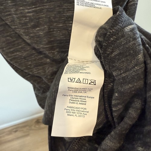NWT Nike Swim Athletic Dress with Pockets Size L Heather Charcoal Gray Tennis * - 第 5/12 張圖片