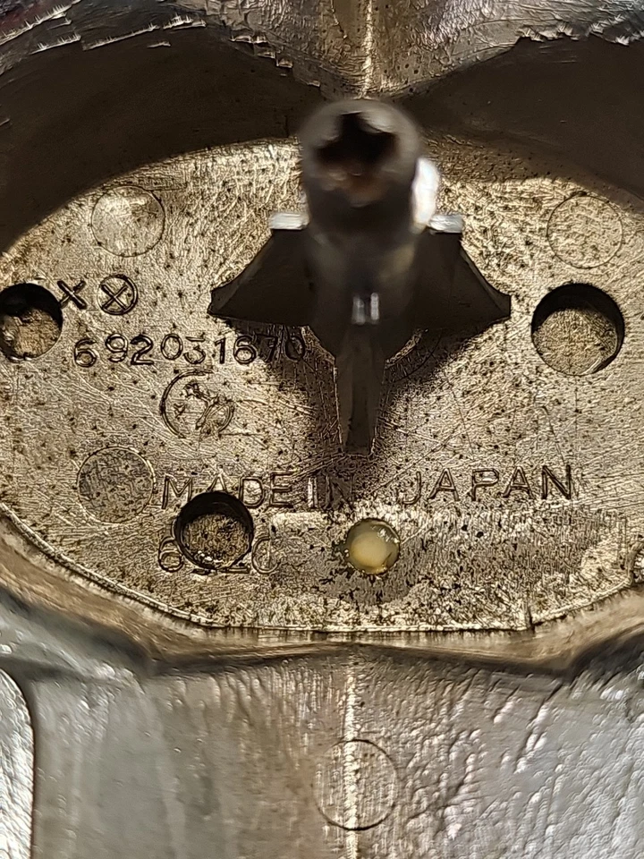 Б/у OEM SUBARU GFT 1400 1600 купе хардтоп седан передняя решетка эмблема новый из старых запасов Япония - Изображение 4 из 4