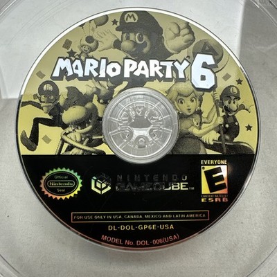 Mario Party 6 Nintendo GameCube Untested