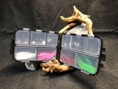 A-Sing Mebaring Fishing Set Beginner Set Fishing Tackle Fishing Worm Jig Head