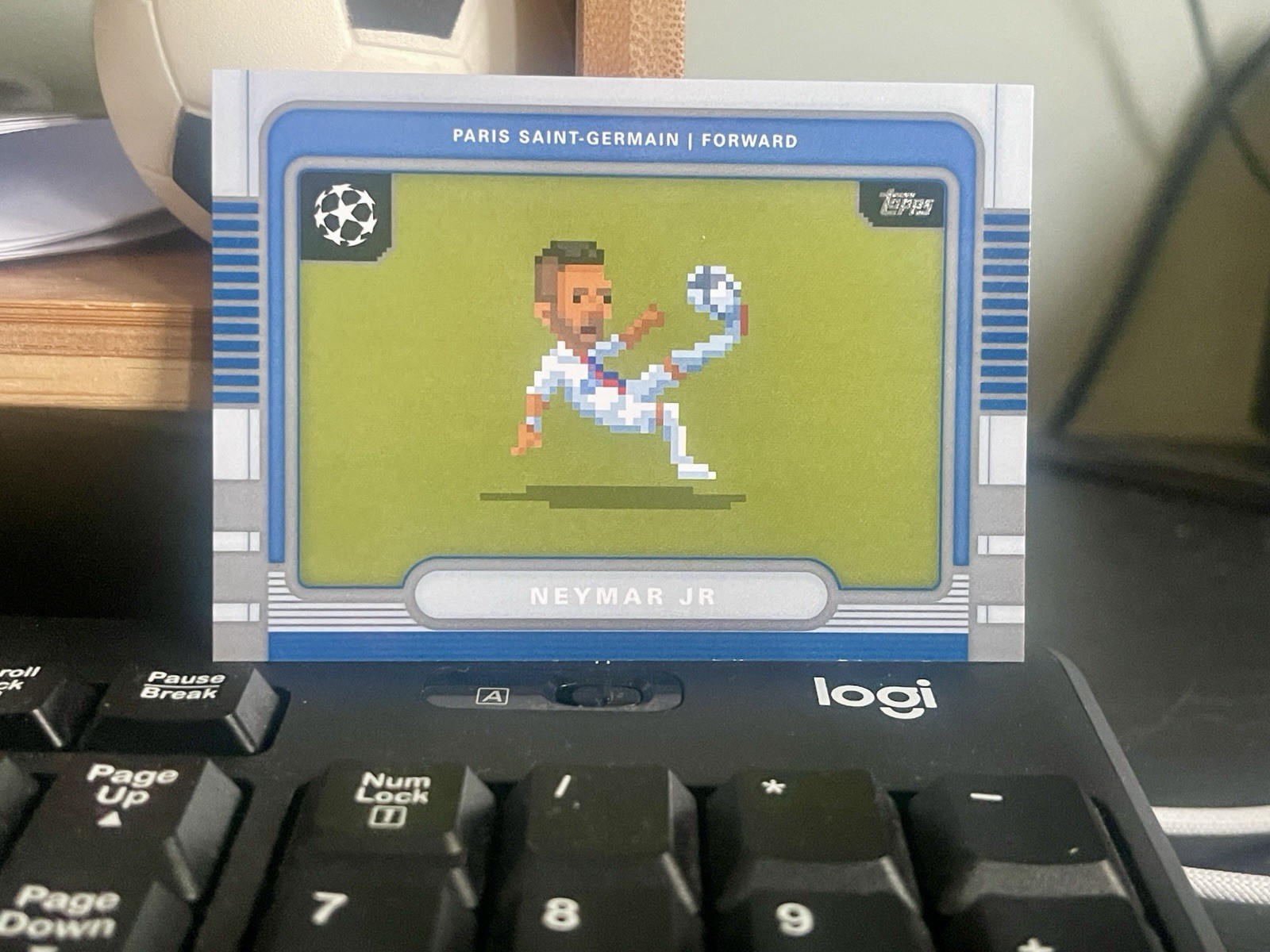 2025-26 UEFA Neymar Jr. 8-bit Insert