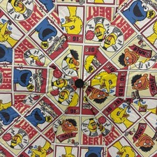 Cotton Valley Sesame Street Compact Umbrella Big Bird Bert Ernie Cookie Monster