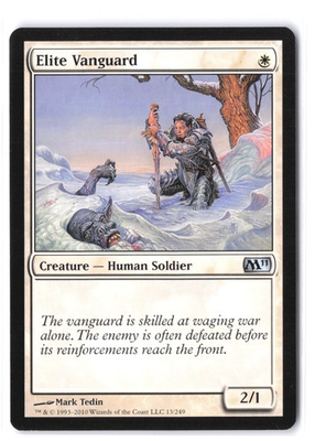 #ad Elite Vanguard 13 HP Normal Magic 2011 M11 MTG $3.00