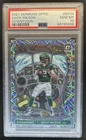 2021 Panini Donruss Optic Zach Wilson Downtown! SSP RC Rookie #DT-34 Jets PSA 10
