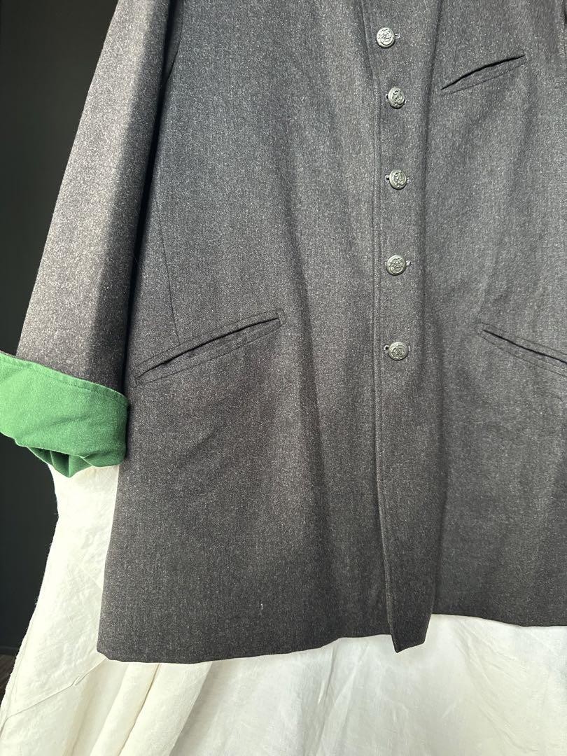 Arnys Paris Vintage Grey Jacket L Men's Coat Outerwear | eBay