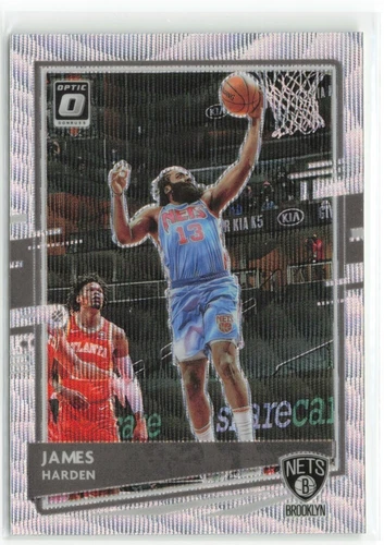 2020-21 Donruss Optic Fanatics Box Set Wave James Harden Brooklyn Nets #134