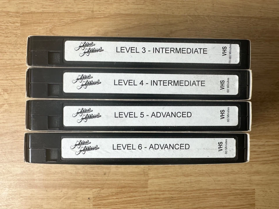 METAL METHOD GUITAR LESSONS BY DOUG MARKS INTERMEDIATE & ADVANCED VHS TAPES 1992 - Image 3 of 4