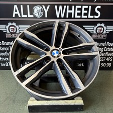 1 X GENUINE BMW 3/4 SERIES 19" 704M 8.5J ALLOY F30 F32 F33 8043651 7856711 REAR