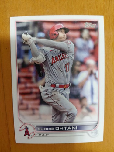 2022 Topps Series 1 Shohei Ohtani Baseball Card #1 - Los Angeles Angels 