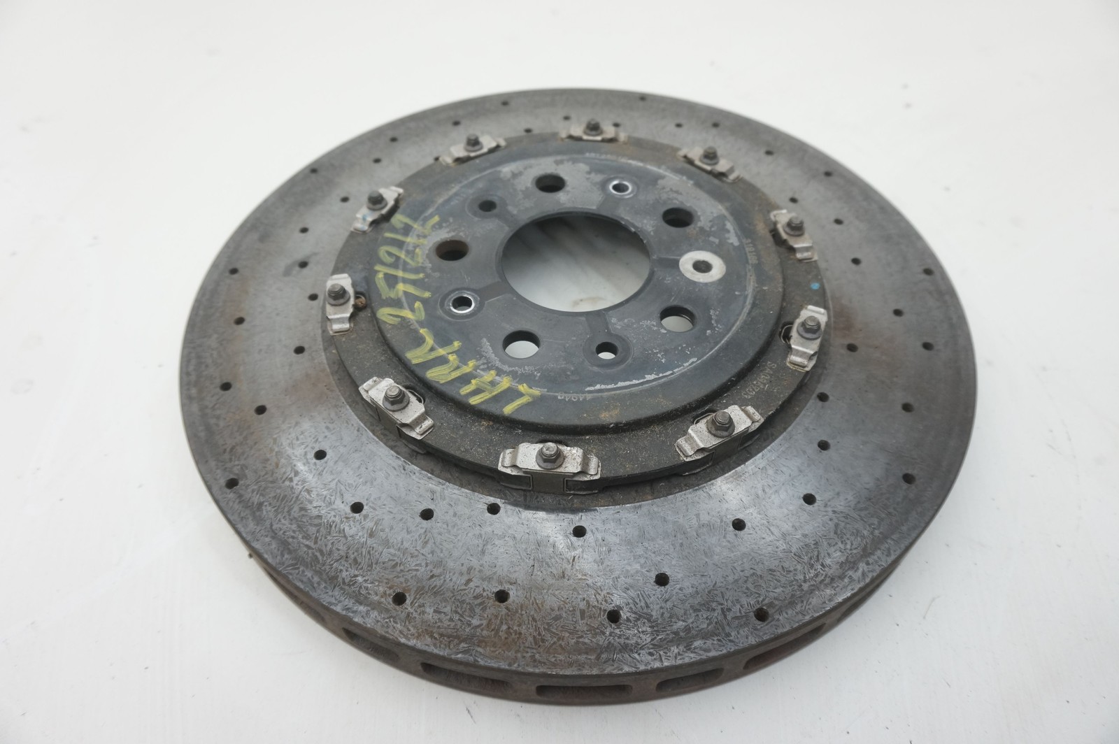 Rear Brake Disc Rotor Carbon Ceramic OEM 319166 Ferrari 488 Spider 2017