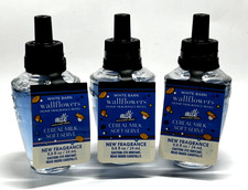 NEW 3 BATH BODY WORKS CEREAL MILK SOFT SERVE WALLFLOWERS REFILL BULB 0.8 OZ