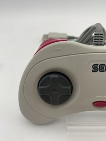 Sega Saturn White Console HST-3220 RETRO Japanese Version Tested 0707-204