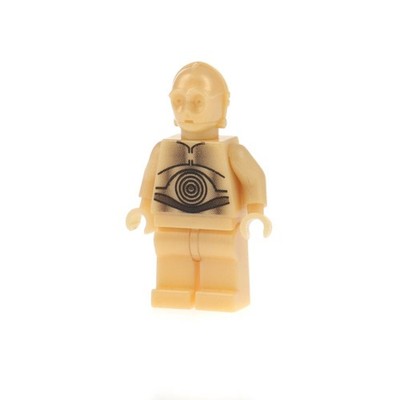 1xLego Minifigur Star Wars Episode 4/5/6 C-3PO perl hell gold Droide 4504 sw0010