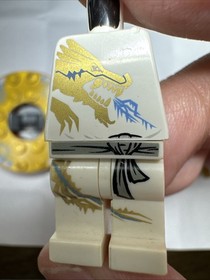 Lego Ninjago Minifigures Zane Dx Njo0018 TWO TORSO TWO LEGS and Spinner.From2260