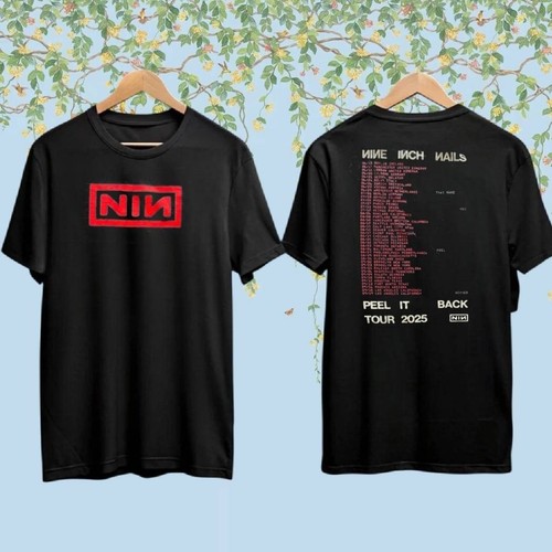 HOT!!!Nine Inch Nails Peel It Back Tour 2025 T-Shirt
